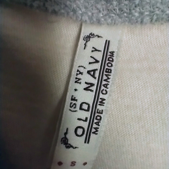 Striped Gray and White T-Shirt Dress - Picture 9 of 9